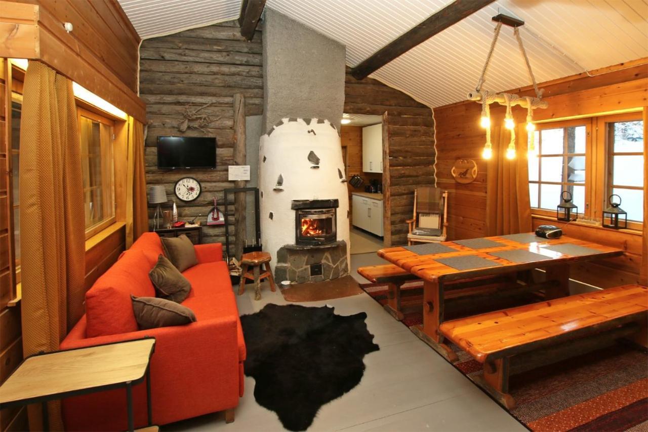 Kuukkeli Log Houses Aurora Cabin - Jaspis Saariselka Esterno foto