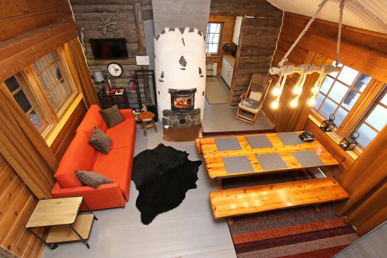 Kuukkeli Log Houses Aurora Cabin - Jaspis Saariselka Esterno foto