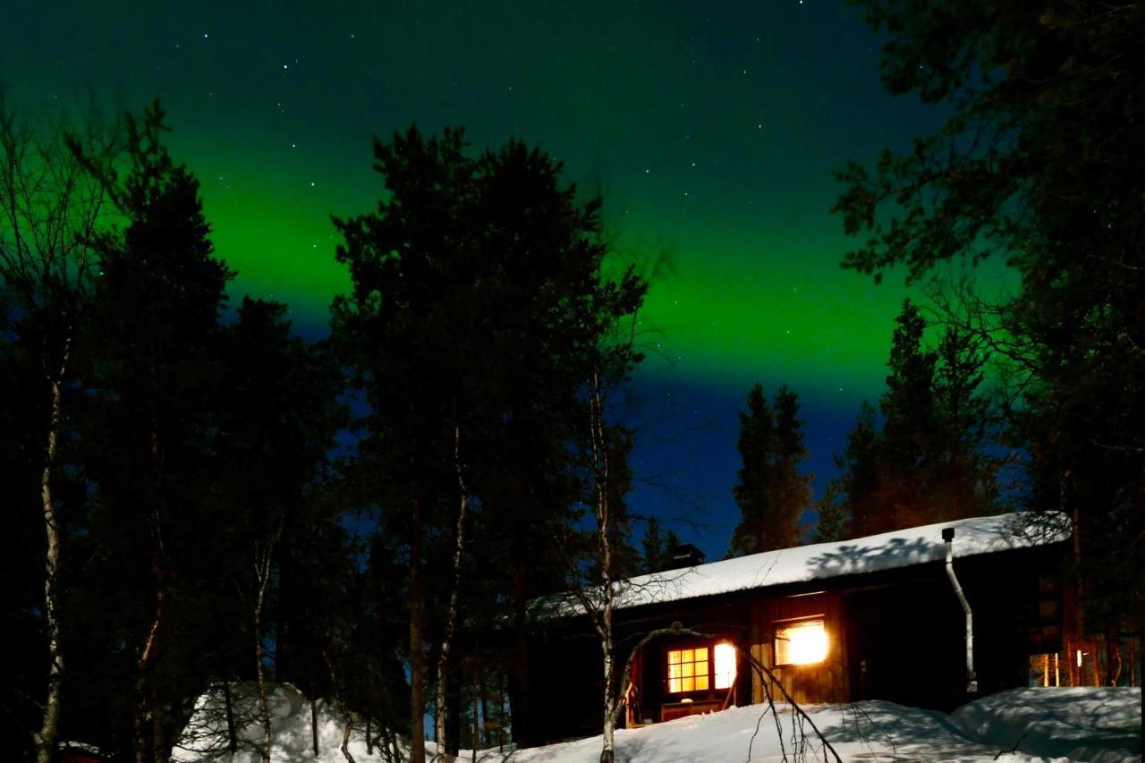 Kuukkeli Log Houses Aurora Cabin - Jaspis Saariselka Esterno foto