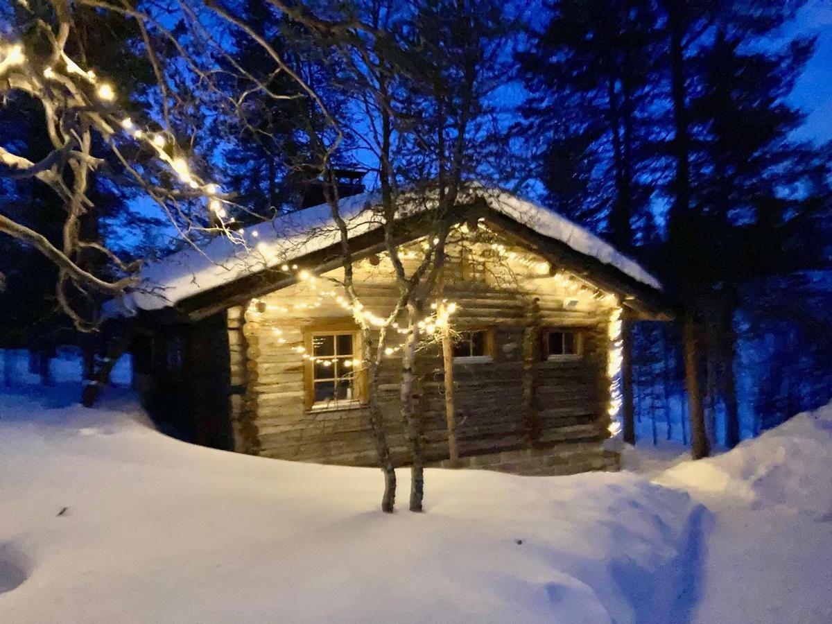 Kuukkeli Log Houses Aurora Cabin - Jaspis Saariselka Esterno foto