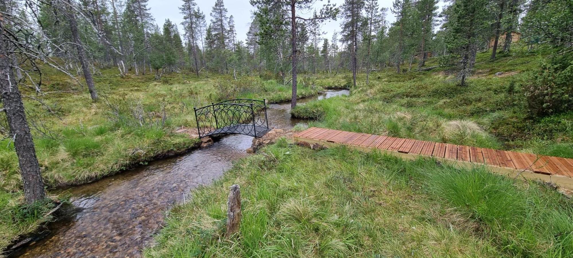 Kuukkeli Log Houses Aurora Cabin - Jaspis Saariselka Esterno foto