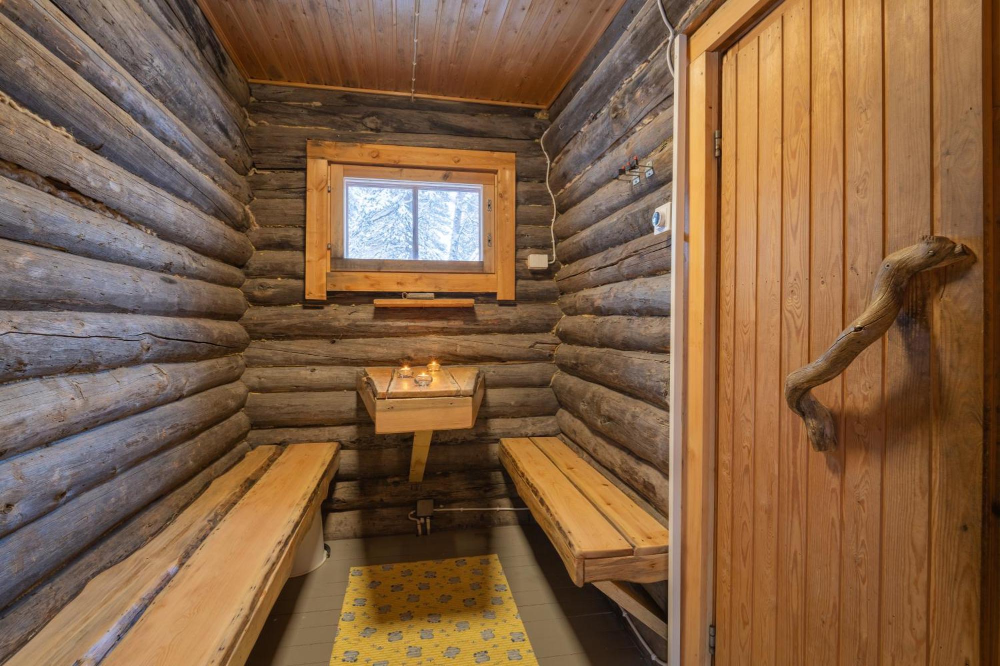 Kuukkeli Log Houses Aurora Cabin - Jaspis Saariselka Esterno foto